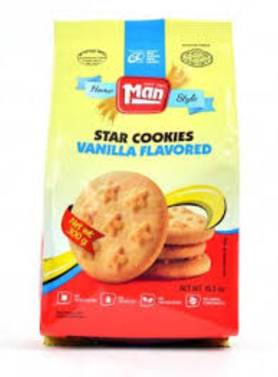 STAR VANILLA BISCUITS 225G
